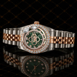 Luxury <b>Automatic</b> Moissanite Diamond Watch Men Full VVS Stone Stainless Steel Watch - Product Image 1