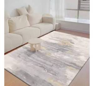 Alfombra de lujo ecológica, hecha a mano, con diseño moderno, apta para mascotas, floral, multicolor disponible, para sala de estar, hecha a mano. - Product Image 1