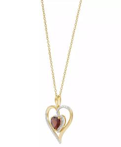 Collana con ciondolo 18 "in argento Sterling placcato in oro 14k | Macacy's - Product Image 6