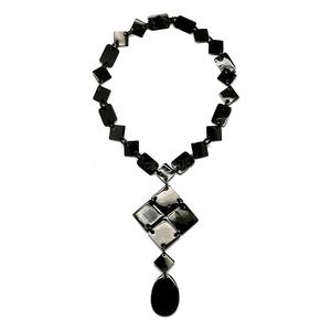 Cadena de eslabones clásica Unisex, manualidades de arte personalizadas, collar de cuerno de búfalo, regalo de aniversario, gran oferta, cadenas de moda, collares - Product Image 1