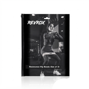 High Quality Fabric 3 Levels Resistance <b>Bands</b> Exercise at Home Gym Fitness <b>Workout</b> Training Yoga Pilates Loop Resistance <b>Bands</b> - Product Image 6