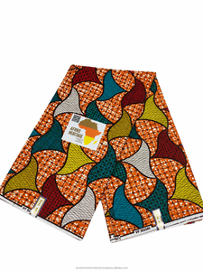 Tissu imprimé africain Ankara de haute qualité pour vêtements, robes, jupes, hauts et couture - Product Image 3