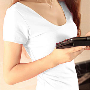 Camisetas de Verano para Mujer OEM 2026, Nueva Llegada, Personalizadas, de Manga Corta, Ropa Femenina, Fabricadas por TRIOTAKE INDUSTRY - Product Image 4