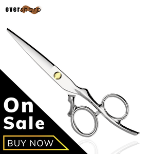 Oem ODM mẫu miễn phí Nhật Bản thép không gỉ tóc kéo sắc nét thẳng lưỡi cho stylists và thợ cắt tóc Tiệm Làm Đẹp công cụ - Product Image 3