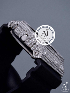 Reloj Mecánico Unisex de Acero Inoxidable con Incrustaciones de Diamantes, Cristal de Zafiro, Cronógrafo, Esfera Cuadrada, Modelo de Lujo - Product Image 2