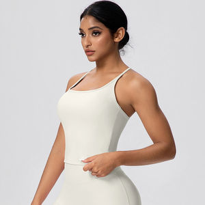 Chaleco de Yoga para Mujer, de Secado Rápido, Ecológico, Transpirable, sin Espalda, con Tirantes Finos, Ropa Deportiva para Gimnasio - Product Image 6