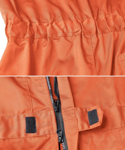 Wholesale Men's Comfortable Work Coveralls Mechanic Hooded <b>Overall</b> Jumpsuits Long Sleeve <b>Hi</b> <b>Viz</b> Boiler Suits Zippers Waterproof - Product Image 4
