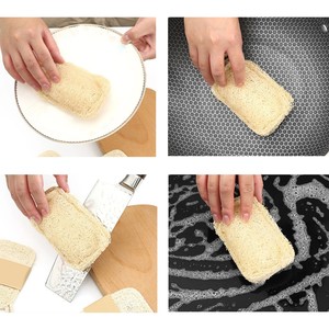 Esponja de Limpieza para Fregadero, Esponja Vegetal Natural, Ecológica, Biodegradable, Estropajo para Platos Reutilizable, Almohadilla de Limpieza para Cocina, Lavado Doméstico - Product Image 6