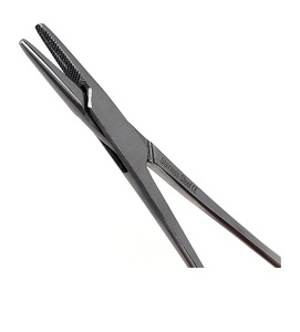 Medical Manual Stainless Steel Suture <b>Instrument</b> Needle Holder Driver for Dental Surgery Hospital and Clinic Use - Product Image 5