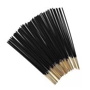 Bâtons d'encens au charbon brut noir de qualité supérieure de 9 pouces, 900-950 bâtons/kg, prix de gros usine, emballage en vrac, encens indien Tamil - Product Image 4