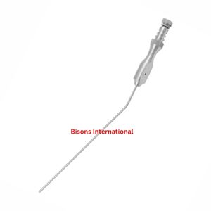 Juego de Tubos de Succión Quirúrgicos Frazier Manuales de Alta Calidad de Bisons International, Obturadores Reutilizables de Acero Inoxidable - Product Image 3