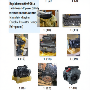 Ensemble d'alimentation de remplacement Om906la pour moteur de machines de criblage de pierres mobiles, excavatrice diesel complète, équipement lourd - Product Image 3