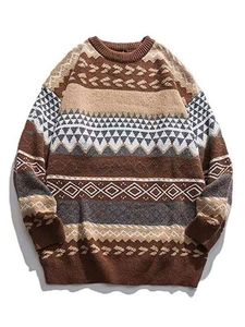 เสื้อสเวตเตอร์ไหมพรมผู้ชาย แขนยาว สีกรมท่า ขาว ระบายอากาศได้ดี ผลิตจากผ้าขนสัตว์/อะคริลิก รุ่น 2027 - Product Image 2