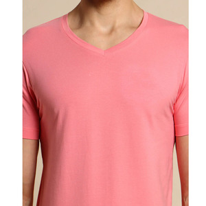 Camiseta Casual de Manga Corta para Hombre, 100% Algodón, Cuello Redondo, Color Sólido, Transpirable y de Secado Rápido, Personalizable - Product Image 5