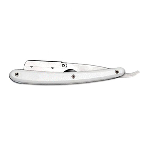 Blue Plastic Handle Disposable <b>Single</b> <b>Blade</b> Stainless Steel Safety <b>Razor</b> Manual Shaving <b>Razor</b> for Barber Shop and Men's Face Use - Product Image 3