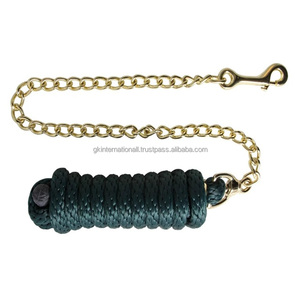 Cuerda de Nylon de Alta Calidad para Caballos con Cadena de Latón Resistente, Cuerda de Nylon Trenzada Redonda Personalizada para Caballos - Product Image 1