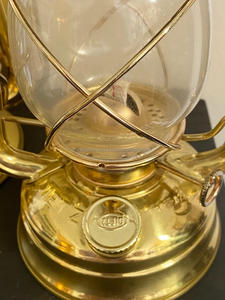 Brass Plated Lantern Wedding Anchor Glass <b>Nautical</b> Coastal Garden Solid Wall Oil Black Vintage Indoor Hanging Folk Art - Product Image 2