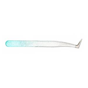 แหนบตัดขนตาสแตนเลสคุณภาพสูง Morje Surgical ปรับแต่งได้ ปลายเรียบ ด้ามจับไล่เฉดสีน้ำเงิน รุ่น MS-ET-0007 - Product Image 2