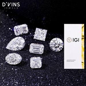D'vins Jewels - Diamantes Cultivados en Laboratorio CVD de Corte Cojín Suelto D VS2 de 1.03-1.55 CT para Engaste de Anillos y Fabricación de Joyas - Product Image 1