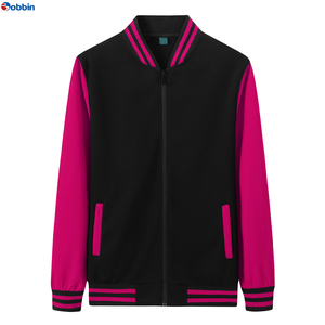 Chaquetas Varsity Letterman Tallas Grandes Unisex de Lana/Poliéster, Resistentes al Viento, al por Mayor, Personalizables con Logotipo - Product Image 3