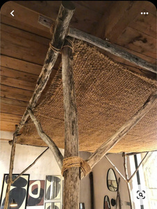 Voile d'ombrage en fibre de coco de haute qualité BLUE LOTUS Aaron avec structure en fer pour patio triangulaire ou rectangulaire, pergola, auvent de resort, extérieur moderne - Product Image 4