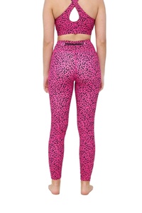 Custom Wholesale Seamless Adult Size Sublimated Printing Womens Yoga Set Sports Bra & Leggings Workout Clothes - Product Image 5