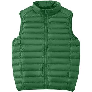 New Men Puffer Vest Stylish Sleeveless Jacket Warm Winter Coat Casual Streetwear <b>Padded</b> Men Puffer Vests - Product Image 5