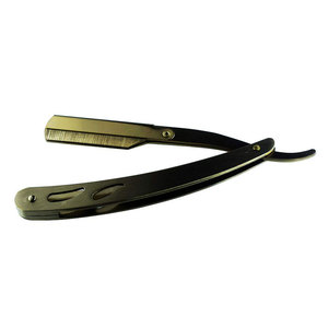 Maquinillas de Afeitar Rectas de Acero Inoxidable de la Mejor Calidad, con Mango de Madera, Reutilizables, Duraderas, Diseño Personalizable - Product Image 1
