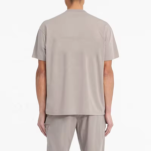 Ensemble de survêtement personnalisé avec logo pour homme, ensemble de chemise et short en tricot pour l'été - Product Image 6