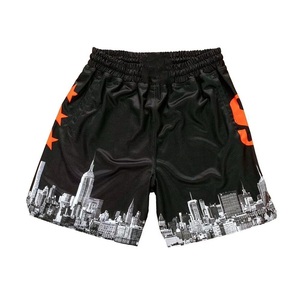 Shorts de basket-ball de haute qualité, logo d'équipe personnalisé, shorts de sport, tissu respirant, vêtements de sport pour le jour du match - Product Image 1