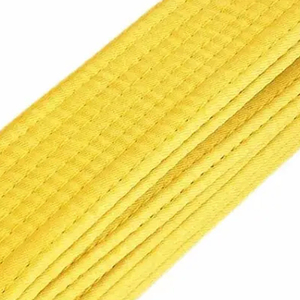Zylo Industries Karate <b>Belt</b> Martial Arts Custom Color Logo Position Front Spandex/Polyester Lightweight <b>Slim</b> Fit Unisex OEM - Product Image 6