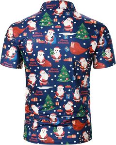 <b>Men's</b> <b>Christmas</b> Santa Print Polo <b>Shirt</b> Short Sleeve Collar Tee Holiday Casual Top High Quality <b>Christmas</b> T-<b>shirt</b> For <b>Men</b> Unisex - Product Image 6
