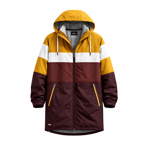 Custom Logo Swim <b>Parka</b> Coat for Adults, Insulated <b>Waterproof</b> Hooded <b>Jacket</b> with Soft Inner Fleece for Swimmers and Athletes - Product Image 1