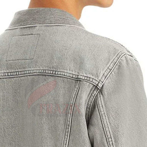 High Quality <b>Men</b> <b>Jeans</b> <b>Jackets</b> Classic Fit Cotton Casual Fashion Apparel Custom Logo OEM Factory Manufacturer - Product Image 4