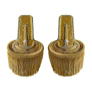 Épaulettes en fil de métal découpées au laser sur mesure à prix abordable, conçues pour la défense personnelle, faites à la main avec couleur et forme personnalisées - Product Image 2