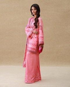 Robes décontractées pakistanaises et indiennes de qualité supérieure pour femmes, Nouveautés 2026, Salwar Kameez en tissu Lawn, ODM 2009 - Product Image 3