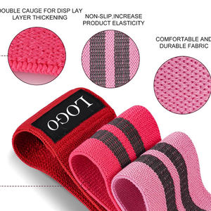 Bandas de Ejercicio de Alta Elasticidad, Bandas Elásticas con Diferentes Resistencias para Fitness, Ejercicio en Casa, Yoga - Product Image 2