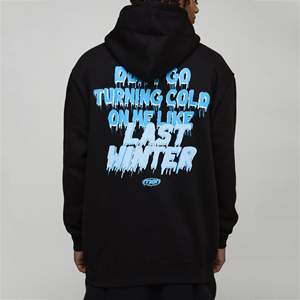 Sweat-shirt à capuche personnalisé pour homme OEM DTF, imprimé avec un motif graphique, streetwear décontracté à manches longues pour homme - Product Image 1