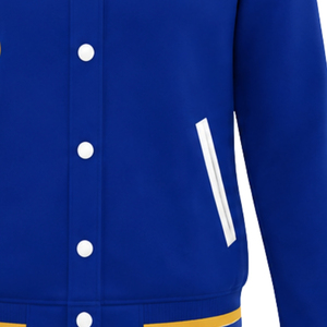 Chaqueta de satén Sigma Gamma Rho para mujer con cuello y puños acanalados, cierre frontal con cremallera, ropa de hermandad griega, moda casual, OEM ODM al por mayor - Product Image 6