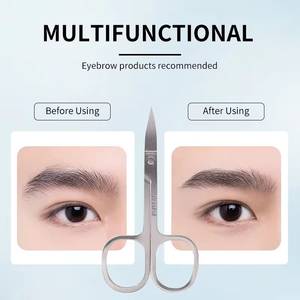 Stainless Steel Manicure <b>Scissors</b> with Sharp Straight Blades <b>for</b> <b>Nail</b> Care Adults Beauty Tools Multifunctional Handle <b>Nail</b> Art - Product Image 3