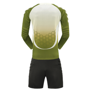 Uniforme de Portero de Fútbol Personalizado, Transpirable y Absorbente de Humedad, Jersey y Pantalones Cortos Acolchados - Product Image 6