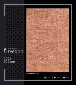 Azulejo de Porcelana de Alta Profundidad para Paredes Urbanas, 300x600mm, 30x60cm, 12x24, Acabado Mate, Texturizado, Panel Decorativo de Cerámica para Paredes Interiores - Product Image 1