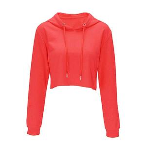 Haut court à capuche pour femme grande taille, nouvelle mode, hiver 2025, meilleur prix, décontracté, coton/bambou, le plus vendu - Product Image 5