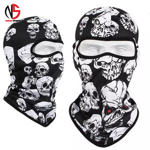 Cagoule de ski intégrale personnalisée avec logo brodé, masque tricoté 3 trous style rappeur/bandit pour l'hiver – Cagoule Nurak - Product Image 4