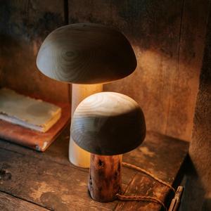 Natural Solid Wooden Lamp Base Decorative <b>Table</b> Lamp Stand Handmade Wooden Lighting Base for Hotels Restaurants and Homes - Product Image 1