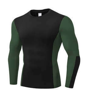 Wholesale <b>Compression</b> <b>Shirts</b> Workout Wear <b>Compression</b> <b>Shirts</b> Long Sleeves <b>Compression</b> <b>Shirts</b> OEM Service <b>Compression</b> <b>Shirts</b> - Product Image 1