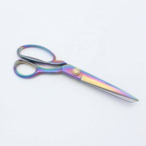 Ciseaux de tailleur professionnels de haute qualité avec poignée en caoutchouc, manche en acier inoxydable, professionnels - Product Image 3