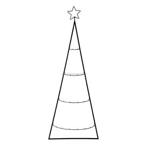 Árbol de Adorno de Hierro Negro Hecho a Mano de 36 Pulgadas, Decoraciones Navideñas de Alta Calidad, Estilo Ambience Lifestyle - Product Image 6