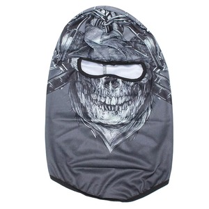 Pasamontañas Unisex para Exteriores, Diseño de Calavera, 100% Poliéster, para Adultos, 56-58cm, Transpirable, Impermeable, Sublimación - Product Image 5