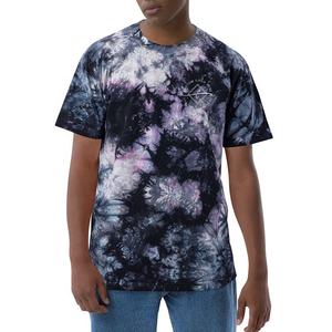 OEM 2026 New Arrival Custom Wholesale High Quality 100% Cotton Fabric Oversized Washed Tie-dye Tshirt Mens Custom Tie Dye tShirt - Product Image 4